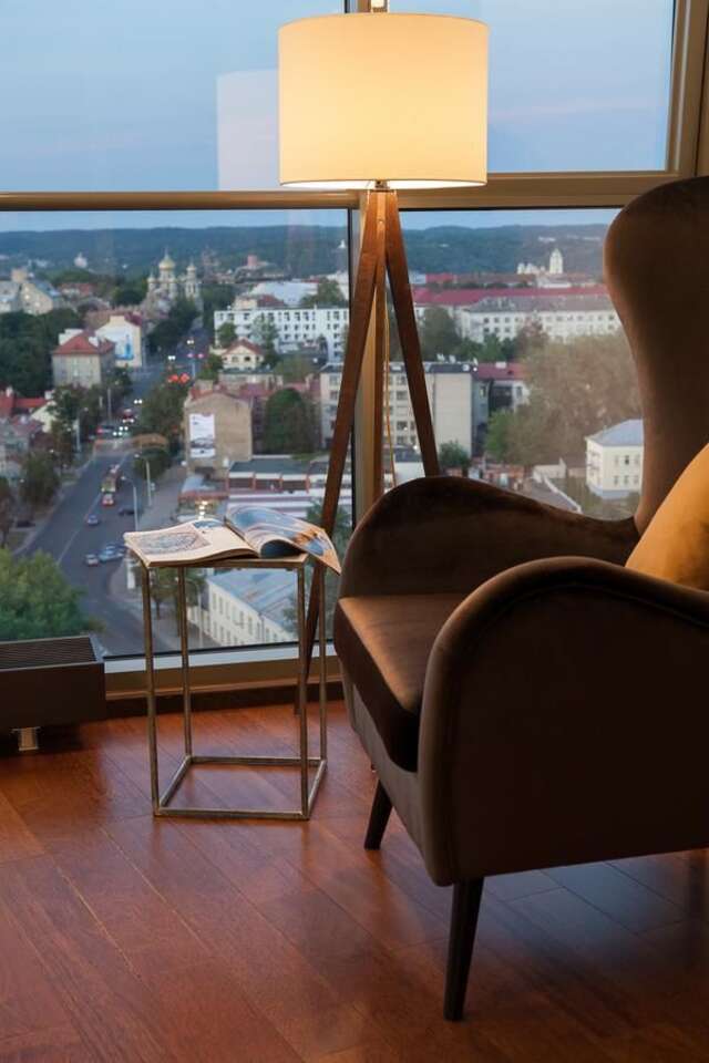 Апартаменты Luxury Panoramic Vilnius apartment Вильнюс-12