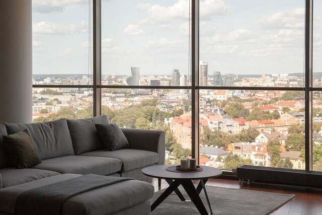 Апартаменты Luxury Panoramic Vilnius apartment Вильнюс-14