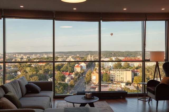 Апартаменты Luxury Panoramic Vilnius apartment Вильнюс-34