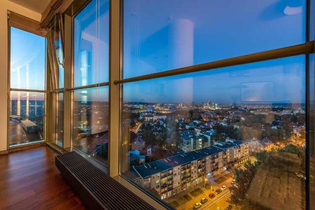 Апартаменты Luxury Panoramic Vilnius apartment Вильнюс-48